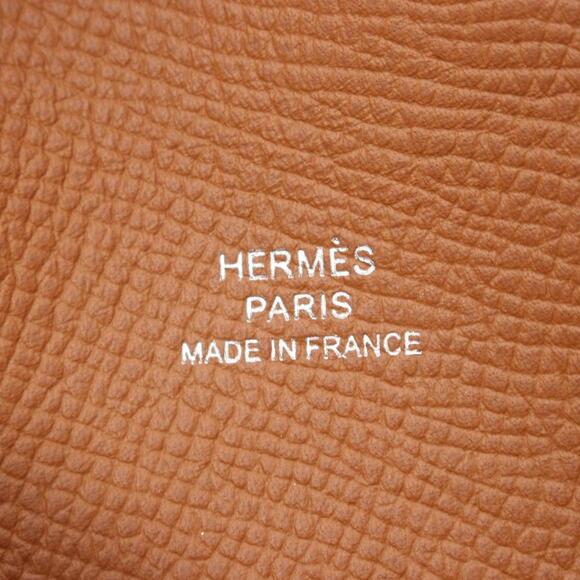HERMES Brown Leather Wallet - Picture 5 of 7